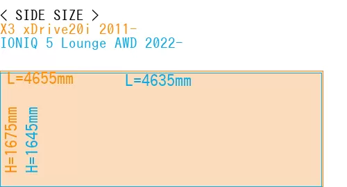 #X3 xDrive20i 2011- + IONIQ 5 Lounge AWD 2022-